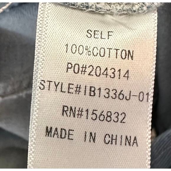 BiBi Ruffled Star Denim Half Zip Romper Blue Jean Size S - Picture 12 of 12